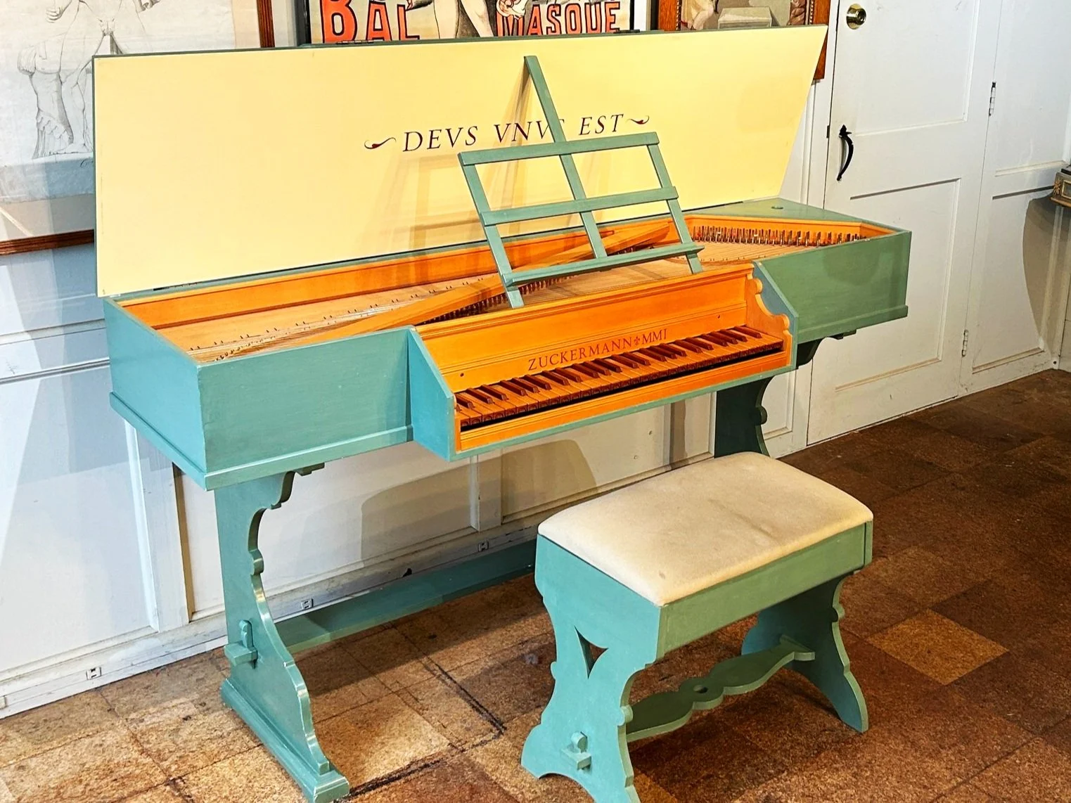 SOLD: Zuckermann Italian Virginal - $6,800 — Zuckermann Harpsichords